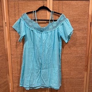 LA BLANCA swim cover up- S/M